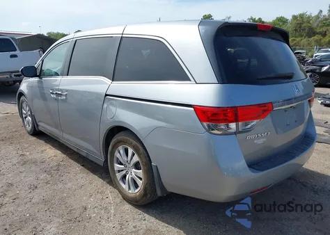 2016 Honda Odyssey Ex-L z USA, uszkodzony, nr VIN 5FNRL5H63GB020145